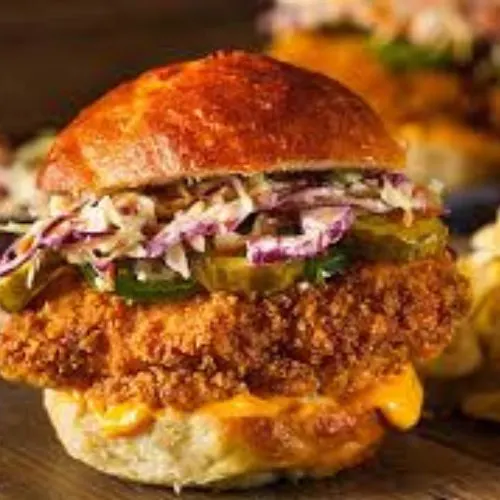 Chicken Burger (Dilli Chicken Point)(Timing 5PM To 10PM)