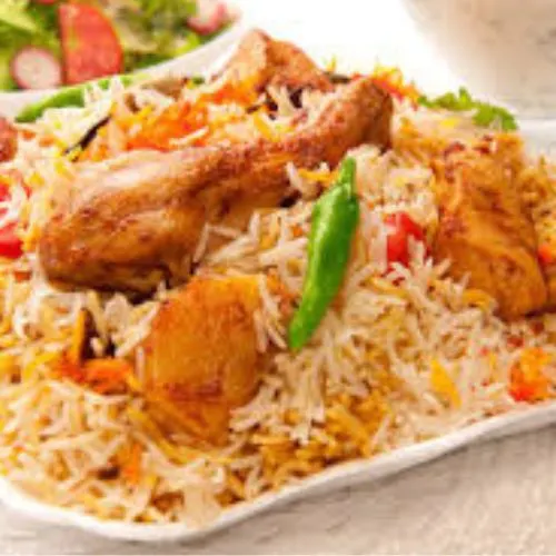 Famous Chicken Biryani (Half) (Al Noor Biryani Point)