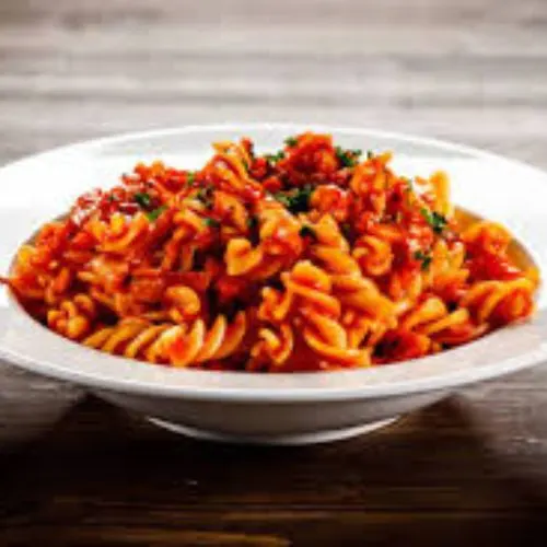 Chicken Red Sauce Pasta (Dilli Chicken Point)(Timing 5PM To 10PM)