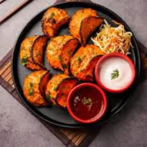 Tandoori Momos (Galaxy Ice Cream Parlour)